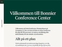 Tablet Screenshot of conference.bonnier.se